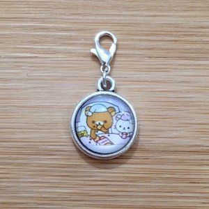 Planner charm Rilakkuma Glass Cabochon